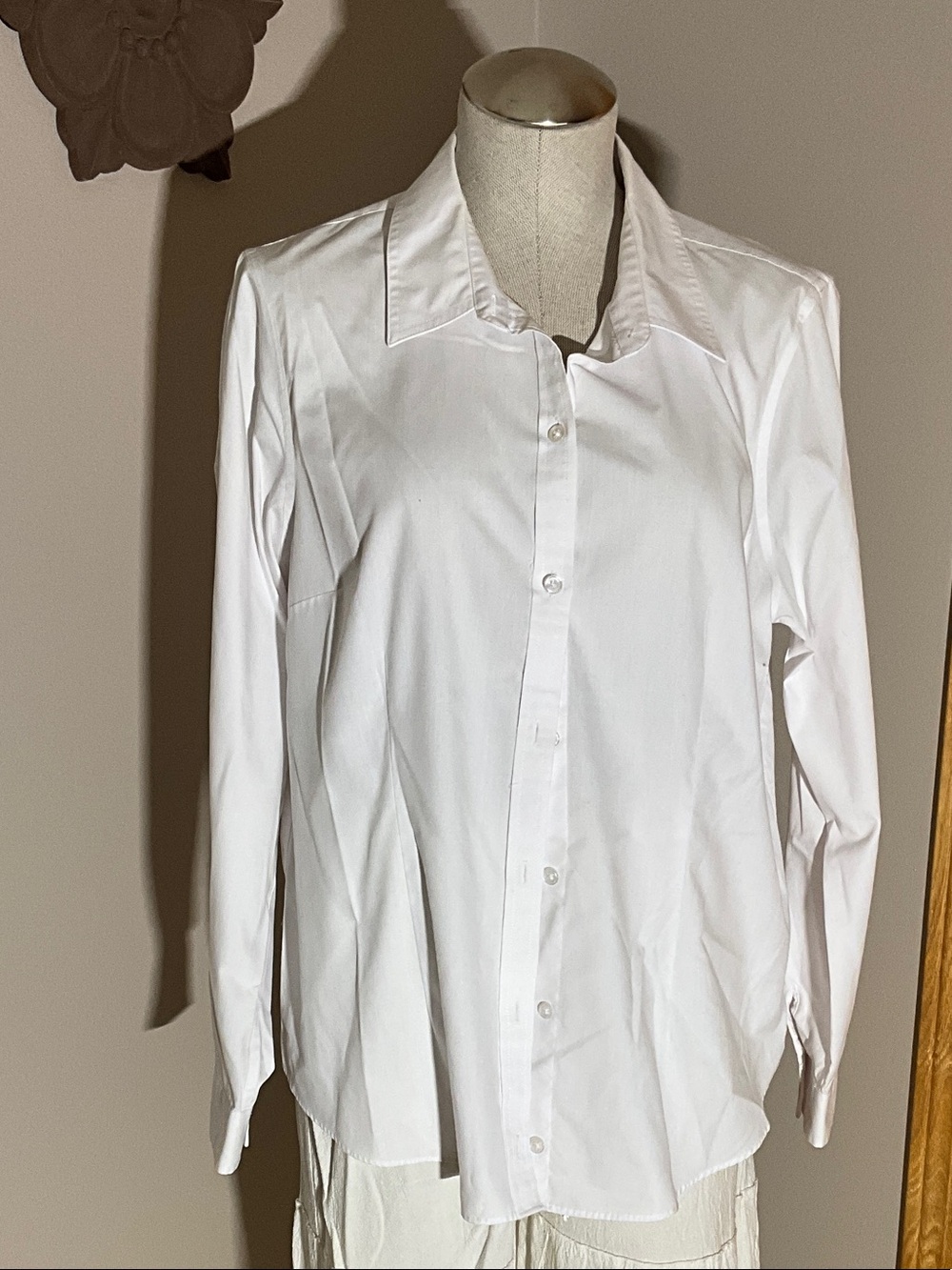 Christopher & Banks White Men’s Dress Shirt